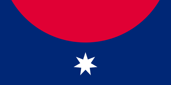 Hundertwasser Uluru Flag