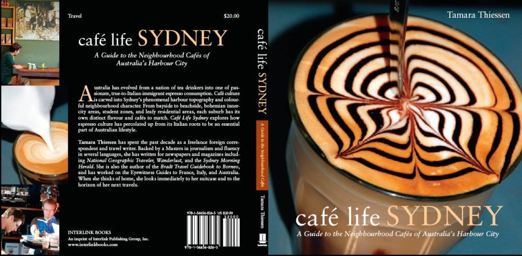 Tamara Thiessen's books include Cafe Life Sydney, an illustrated guide to Sydney's neighborhood cafes