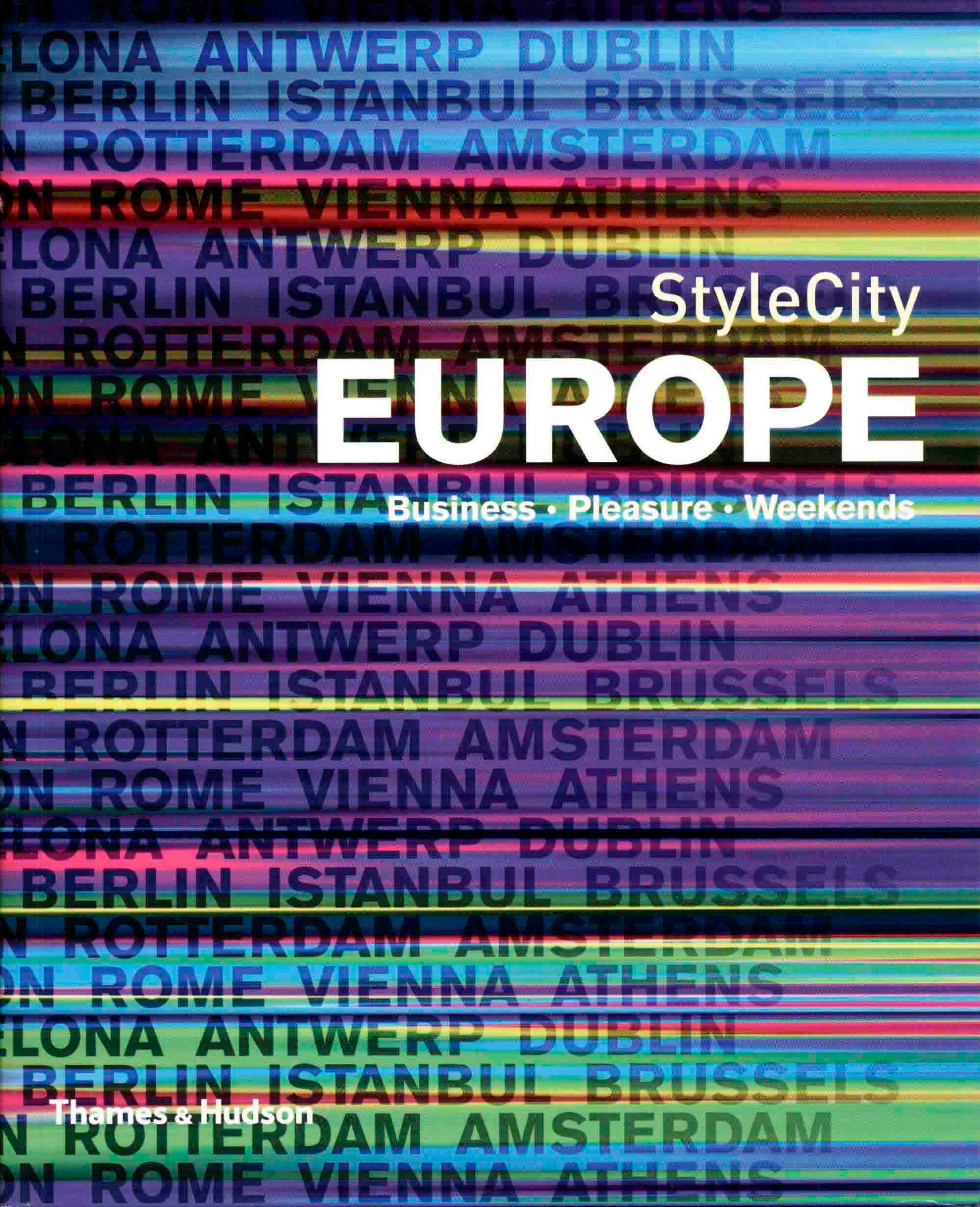 Style City Europe book for which Tamara Thiessen wrote the Vienna chapter