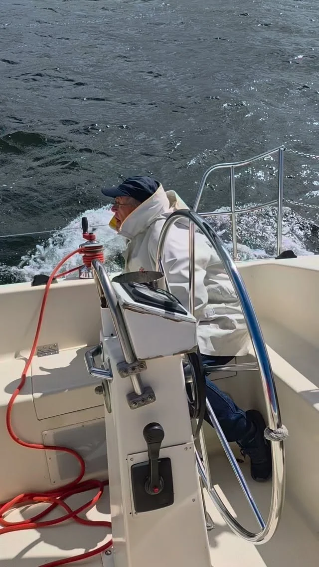We were flying along yesterday in the combined midweek yacht club racing starting at Innovator's home club, @bycbelleriveyachtclub.But we did leave quite a few of them behind in the home stretch, and we came second. Well done to skipper, Ian Smith, for an amazing, cool as a cucumber as always performance, and to co owner, Dean and all the incredible crew of Innovator. And yes, that includes me. 🤭⛵️❤️ 🏆Dean steered Innovator to third place in the first midweek race of the series last week and won the twilight the same night. Pretty impressive as well. 👏Congratulations to all competitors including winner Rotary. 🏆#sailing #outdoors #adventure #sea #yacht
